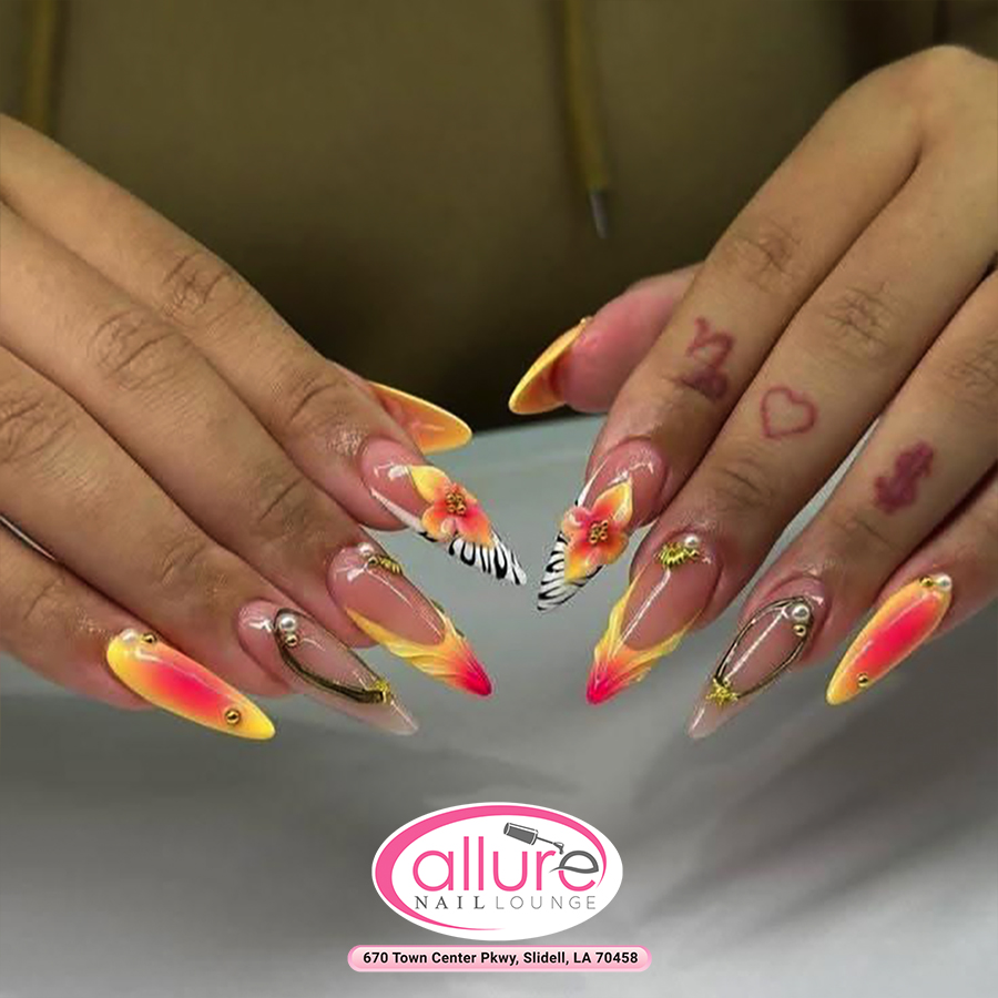 Allure Nail Lounge_Summer nail design
